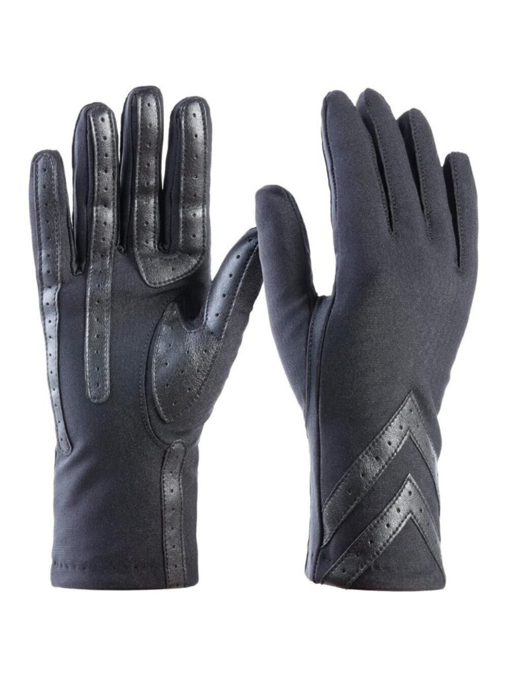 Womens Spandex Touchscreen Cold Weather Gloves Warm Fleece Lining
